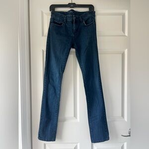 BCBGMaxAzria Dark Blue Boot Cut Jeans